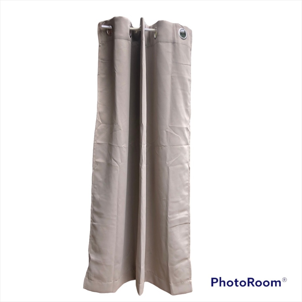 Sun Zero Curtain Panel Taupe 40” X 84”,
